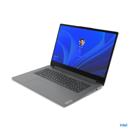 Lenovo Essential V17 IRU | Iron Grey | 17.3 " | IPS | FHD | 1920 x 1080 pixels | Anti-glare | Intel Core i5 | i5-13420H | 8 GB | Soldered DDR4 | 256 GB | Intel UHD Graphics | Windows 11 Pro | 802.11ax | 5.2 | English | Warranty 24 month(s) | Battery warra