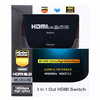 SWITCH HDMI 3x1 PRZEŁĄCZNIK UHD 4K HDCP 2.2 HDR