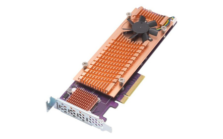 QNAP Quad M.2 PCIe SSD Erweiterung PCIe Gen3 x8 QM2-4P-384