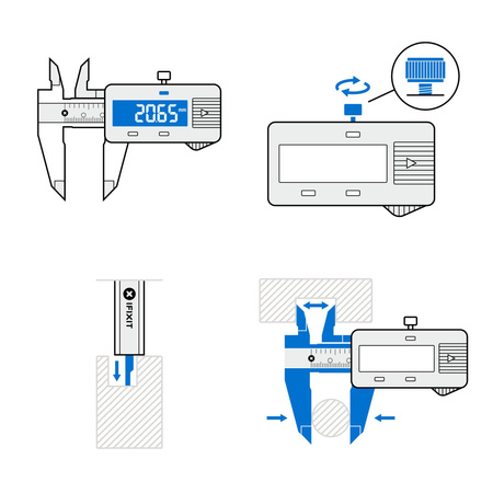 Suwmiarka cyfrowa iFixit Digital Caliper