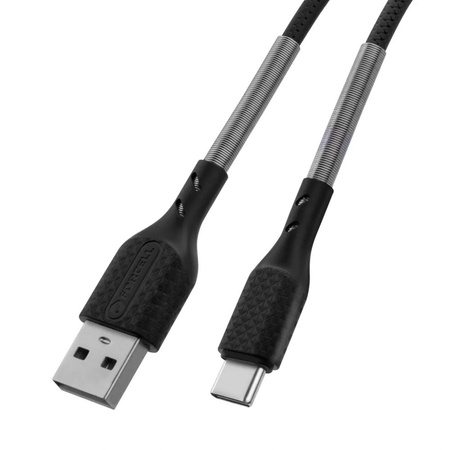 KABEL USB TYPC 2.0 2,4A CB-02A 1M Carbon Oplot Premium