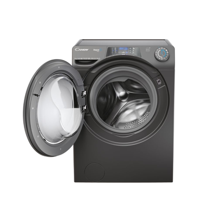 Candy Washing Machine RP4 476BWMRR/1-S Energy efficiency class A, Front loading, Washing capacity 7 kg, 1400 RPM, Depth 45 cm, Width 60 cm, Display, TFT, Steam function, Wi-Fi, Anthracite