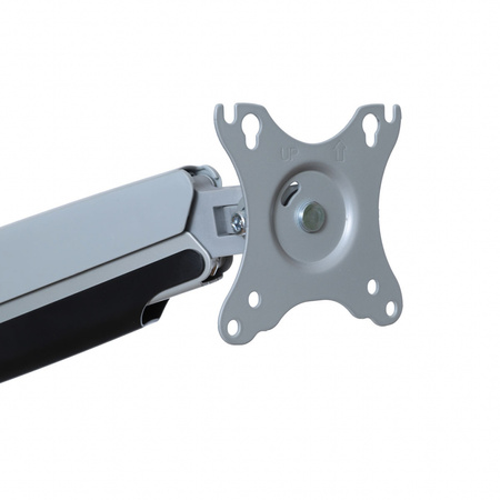 UCHWYT BIURKOWY GAZOWY DO 2 MONITORÓW LED/LCD 17-35" L-36HD ART  1-15kg 1xUSB-A 1xUSB-C 3.0 HEAVY DUTY