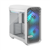 Fractal Design Torrent Compact RGB White TG clear tint Mid-Tower Power supply included No