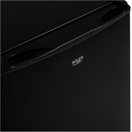 Adler Refrigerator | AD 8096 | Energy efficiency class E | Free standing | Larder | Height 49.5 cm | Fridge net capacity 45 L | 39 dB | Black