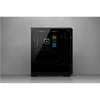 Corsair Airflow Tempered Glass Mid-Tower Smart Case iCUE 220T RGB Side window,  Mid-Tower, Black, Power supply included No, Steel, Tempered Glass