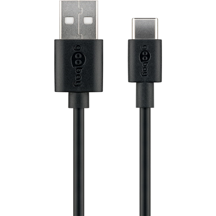 Goobay USB-C charging and sync cable (USB-A > USB-C) 59124 3 m