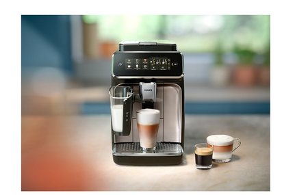 Philips Espresso Coffee Maker | EP3347/90 | Pump pressure 15 bar | Built-in milk frother | Fully automatic | 1500 W | Black