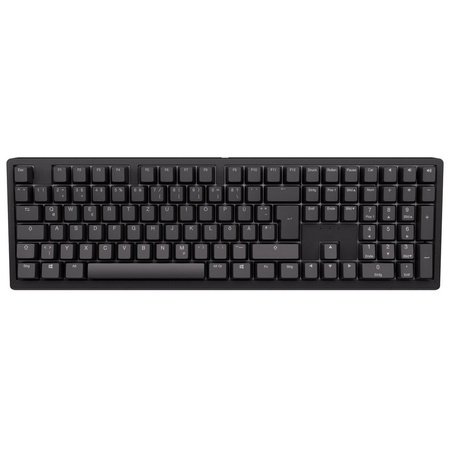 Ducky Zero 6108 Klasyczna czarna bezprzewodowa karta do gier - MX2A niebieska