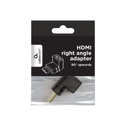 Cablexpert HDMI right angle adapter, 90° downwards | Cablexpert