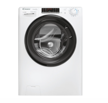 Candy Washing Machine with Dryer | CSOW 4746TWMB5-S | Energy efficiency class A/E | Front loading | Washing capacity 7 kg | 1400 RPM | Depth 45 cm | Width 60 cm | Display | Digit | Drying system | Drying capacity 4 kg | Steam function | Wi-Fi | White