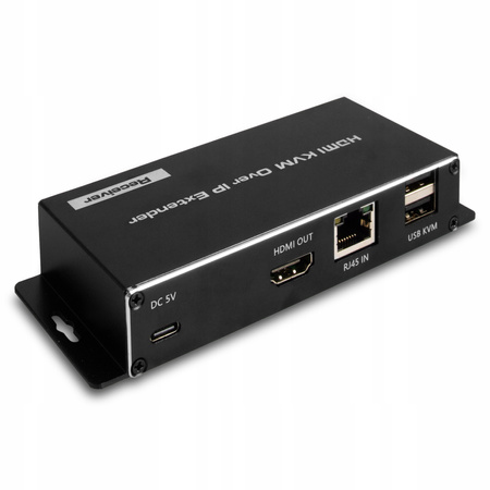 EXTENDER HDMI 2.0 LAN KVM 2xUSB RJ45 180M ETHERNET