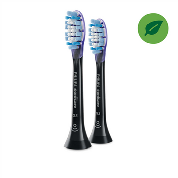 Philips Standard Sonic Toothbrush Heads HX9052/33 Sonicare G3 Premium Gum Care Heads For adults and children Number of brush heads included 2 Number of teeth brushing modes Does not apply Black