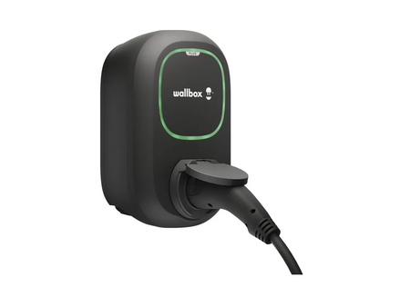 Wallbox | Pulsar Plus Type 2 shutter1 Socket | 22 kW | Wi-Fi, Bluetooth | Black