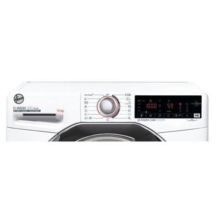 Hoover Washing Machine H3WS413TAMCE/1-S Energy efficiency class B Front loading Washing capacity 13 kg 1400 RPM Depth 67 cm Width 60 cm Display LED NFC White