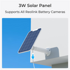 Reolink | Battery Wi-Fi Security Camera with Solar Panel, 3W | Argus Series B320 | Bullet | 3 MP | Fixed lens | IP65 | H.264 | Micro SD, Max. 128 GB