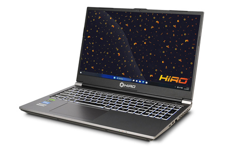 Laptop gamingowy HIRO KX560 15,6'', 144Hz, i7 13620H, RTX 4060 8GB, 32GB RAM, 2TB SSD M.2, W11H