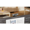 Logitech Webcam MX BRIO 705 for Business 4K silver/black AI image enhancement, RightSight, RightLight