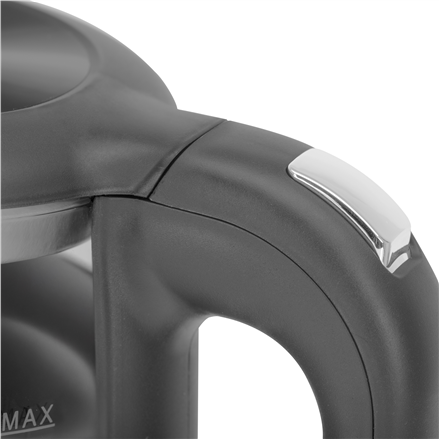 Adler Kettle with LED Display | AD 1305 | Electric | 2200 W | 1.7 L | Plastic | 360° rotational base | Grey