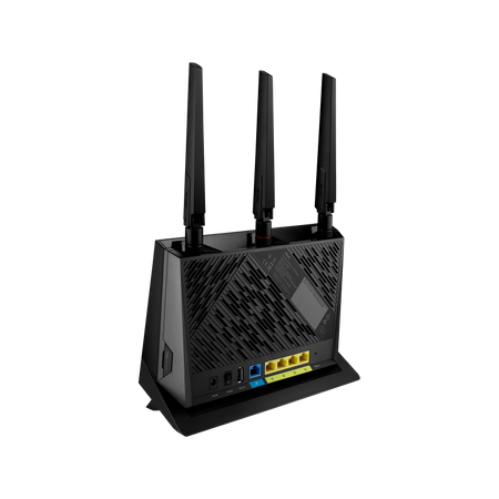 Asus LTE Modem Router 4G-AC86U Wireless-AC2600 802.11ac 800+1733 Mbit/s 10/100/1000 Mbit/s Ethernet LAN (RJ-45) ports 4 Mesh Support No MU-MiMO Yes 3G/4G via optional USB adapter Antenna type  Dual-band 1 x USB 2.0