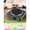 Mesko Hob MS 6508 Number of burners/cooking zones 1 Temperature of heating can be smoothly adjusted with thermostat temperature control Black Electric