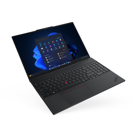 Lenovo ThinkPad E16 G3 Intel | Black | 16 " | IPS | WUXGA | 1920 x 1200 pixels | Anti-glare | Intel Core Ultra 7 | 255H | 32 GB | SO-DIMM DDR5 | Solid-state drive capacity 512 GB | Intel Arc 140T GPU Functions as Intel Graphics | Windows 11 Pro | 802.11ax
