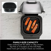 NINJA | 6-in-1 MAX Grill and Air Fryer | DG551EU | 3.8 L | Number of programs 6 | Silver/Black