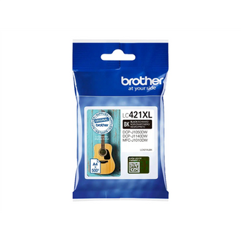 Brother LC421XLBK Ink Cartridge, Black