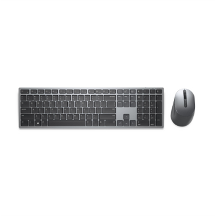 Dell Premier Multi-Device Keyboard and Mouse  KM7321W  Keyboard and Mouse Set Wireless Batteries included RU Wireless connection Titan grey