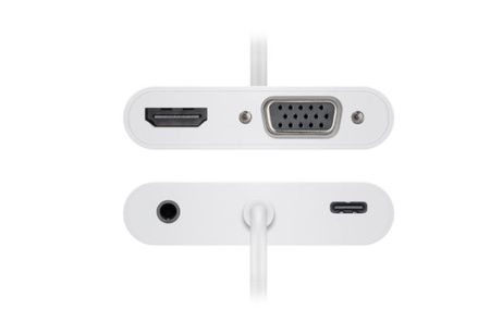 Goobay USB-C multiport adapter HDMI + VGA + PD 100 W 52418