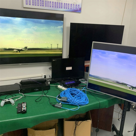 EXTENDER HDMI LAN PO SKRĘTCE RJ45 60M IR LOOPOUT