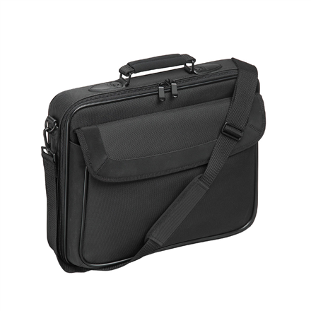 Targus Classic Clamshell Case Fits up to size 15.6 " Messenger - Briefcase Black Shoulder strap