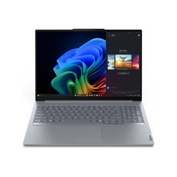 Lenovo ThinkBook 16 G7 QOY | Luna Grey | 16 " | IPS | WUXGA | 1920 x 1200 pixels | Anti-glare | Snapdragon X Plus | X1P-42-100 | 16 GB | Soldered LPDDR5x | Solid-state drive capacity 512 GB | Qualcomm Adreno GPU | Windows 11 Pro | 802.11be | Bluetooth ver