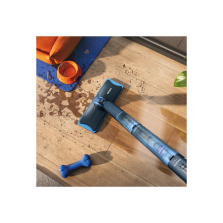 Philips XV5113/01 OneUp 5000 Series Electric Mop, Blue/Black