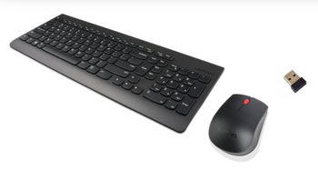 Lenovo Wireless Combo Keyboard & Mouse 510 2.4 GHz Wireless via Nano USB, Keyboard layout English, Black