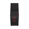 Fractal Design Pop Air RGB Side window Magenta Core TG Clear Tint ATX, mATX, Mini ITX Power supply included No