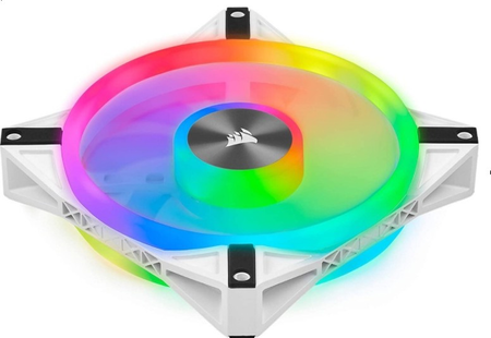 Corsair iCUE QL140 RGB PWM Lüfter - 140mm, weiß