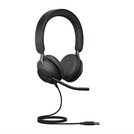 Jabra Headset Evolve2 40 SE MS Stereo USB Zertifiziert für Microsoft Teams