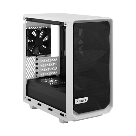 Fractal Design Meshify 2 Mini Micro-ATX Gehäuse - Tempered Glass, weiß