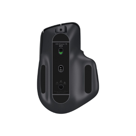 Logitech MX MASTER 3S Wireless Mouse, Graphite | Logitech