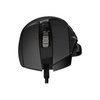 Logitech G502 Hero Wired Gaming Mouse, Black