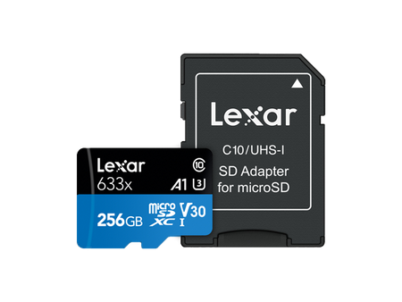 Lexar High-Performance 633x UHS-I micro SDXC 256 GB