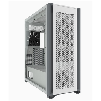 Corsair Tempered Glass PC Case 7000D AIRFLOW Side window White Full-Tower Power supply included No