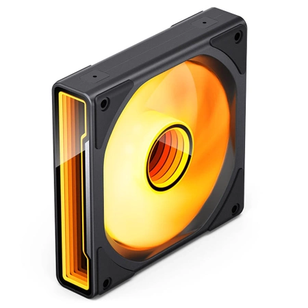 Jonsbo ZK-120BR ARGB Reverse Blade PWM Lüfter, 120mm, 3er-Pack - schwarz