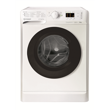 INDESIT Washing machine MTWSA 61294 WK EE Energy efficiency class C Front loading Washing capacity 6 kg 1151 RPM Depth 42.5 cm Width 59.5 cm Display Big Digit White