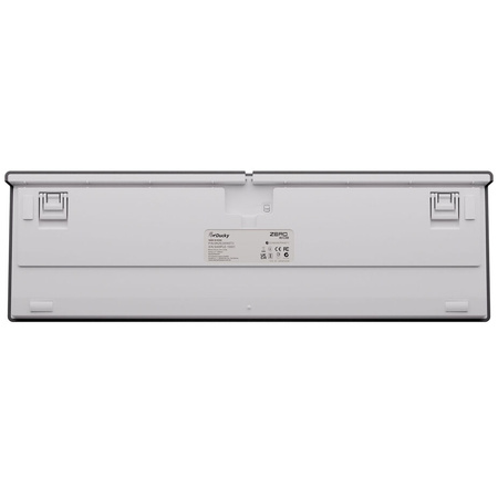 Ducky Zero 6108 Classic Black Wireless Gaming Tastatur - MX2A Speed-Silver