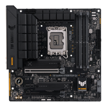 ASUS TUF Gaming B760M-Plus D4, Intel B760 Mainboard - Sockel 1700, DDR4