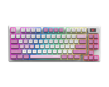 MSI FORGE GK600 TKL WIRELESS VIOLET | Gaming keyboard | Wireless | US | 2.4 GHz Wireless, Bluetooth, USB 2.0 | Mechanical Linear
