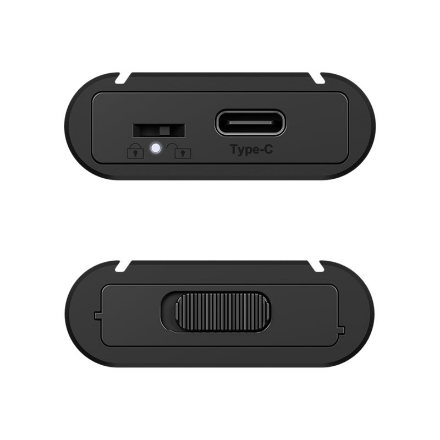 Icy Box IB-1807MT-C31 External M.2 NVMe Enclosure, Toolless, USB 3.2 Gen 2 Type-C/Type-A, Aluminium, Black Raidsonic