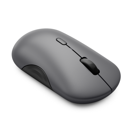Lenovo 700 Multi-Device Wireless Silent Mouse | Wireless | 2.4G, Bluetooth 5.3 | Luna Grey